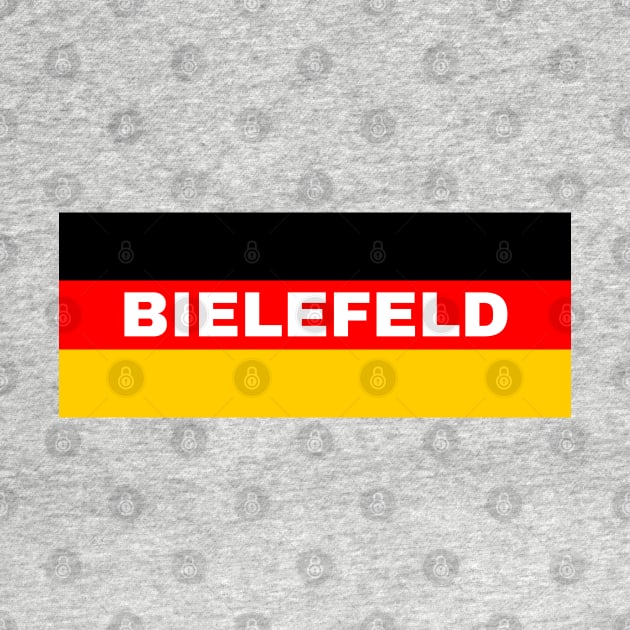 Bielefeld City in German Flag by aybe7elf